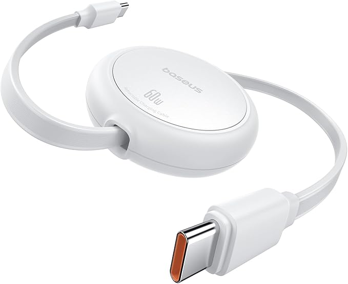 Baseus Free2Pull 巻き取り式USB-Cケーブル 60W